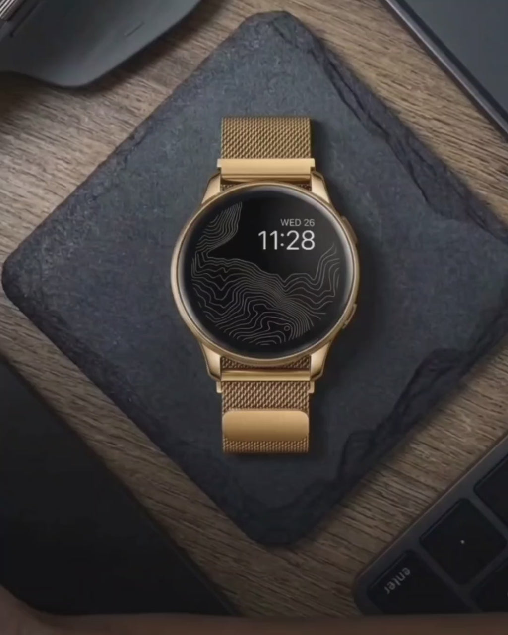 Erun VW2 Pro SmartWatch (Bluetooh, 44mm)