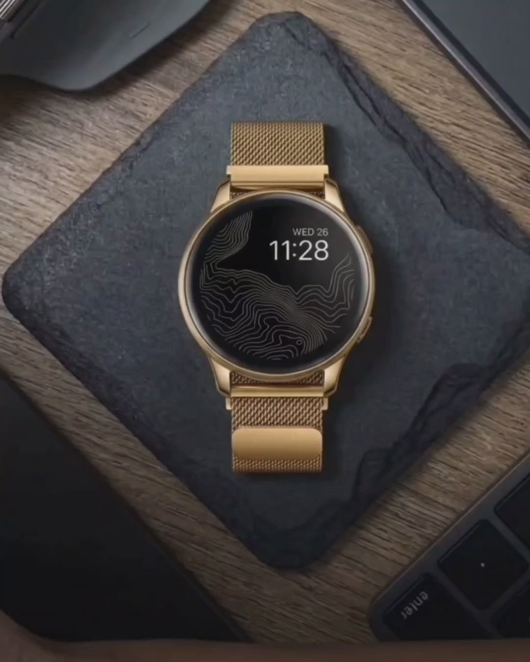 Erun VW2 Pro SmartWatch (Bluetooh, 44mm)